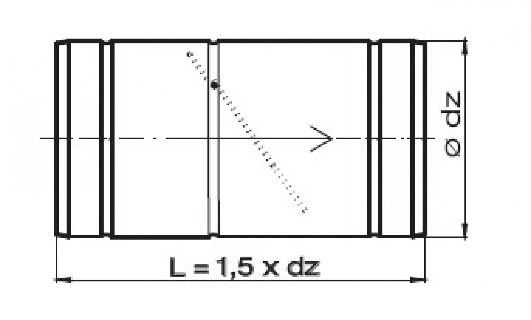 Clapeta gravitationala FI125 / FI150 protectie ventilator