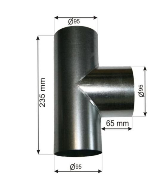 RAMIFICATIE T fi 100 / fi 125 / fi 150 - TT100 / TT125 / TT 150